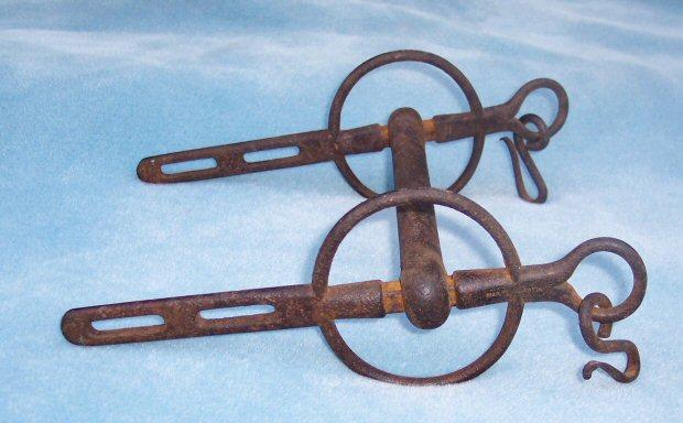 Nice 1880s-1890 "Liverpool" Style Heavy Draft Bridle Bit 