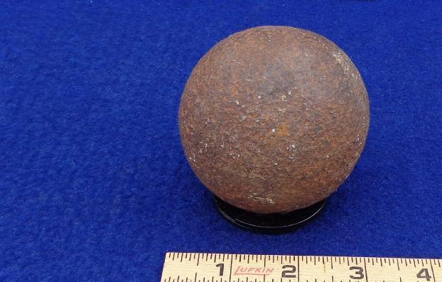 Nice Large Size Dug Civil War Grapeshot