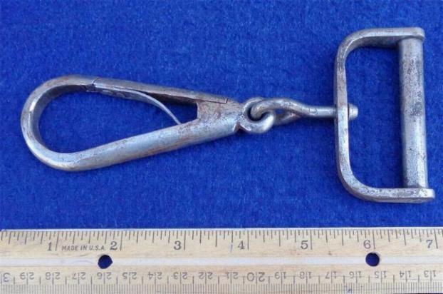 Fine Non-Dug Civil War Cavalryman's Carbine Sling Hook - Maker Marked O.B. North 