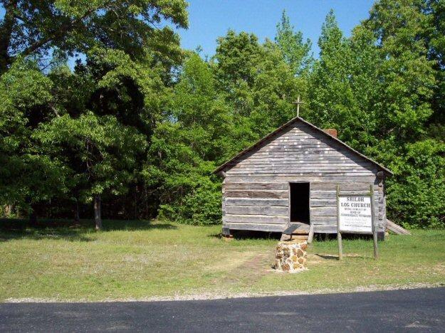 Reconstructed Shiloh Church - Shiloh, Tennessee  