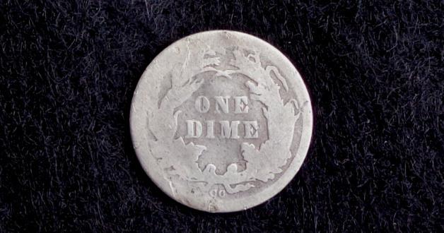 Nice Dug 1877 Carson City Mint Seated Liberty Dime 