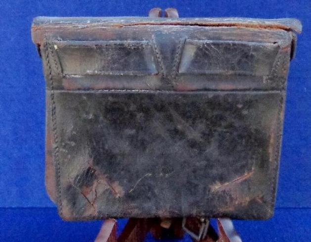 Nice Pattern of 1839 Federal Cartridge Box for 69 Caliber Musket