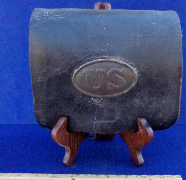 Nice Pattern of 1839 Federal Cartridge Box for 69 Caliber Musket