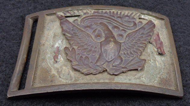 Fine Excavated US Allegheny Arsenal Sword Belt Plate w/Intact Eagle