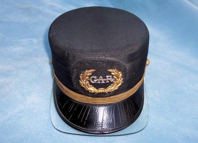 Nice Acrylic Kepi or Forage Cap Stand w/Padding - GAR Cap NOT Included 