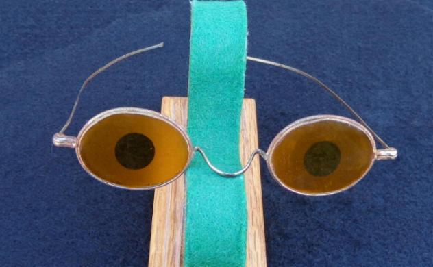 Nice Original Pair of 19th Century Shooting Glasses 