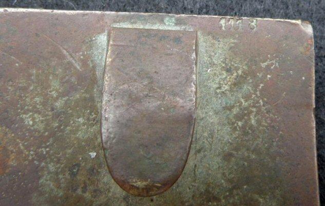 Fine Excavated US Allegheny Arsenal Sword Belt Plate w/Intact Eagle