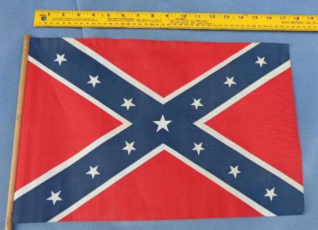 Fine Original United Confederate Veterans/UCV Parade Flag with Great Color 