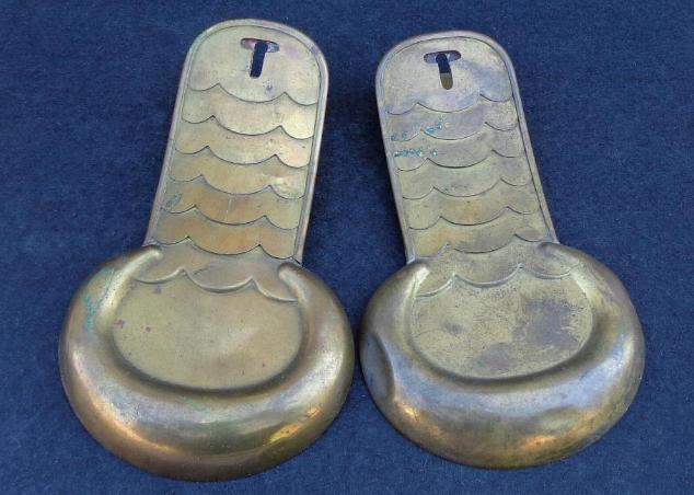 Nice Original Pair of Non-Dug Enlisted Shoulder Scales or Epaulets 