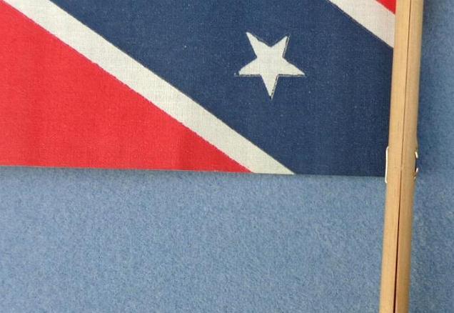 Fine Original United Confederate Veterans/UCV Parade Flag with Great Color 