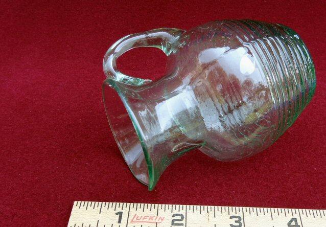 Nice & Super Crude Civil War Period Tiny Cream Pitcher - Perfect for an Officer's Desk Display 