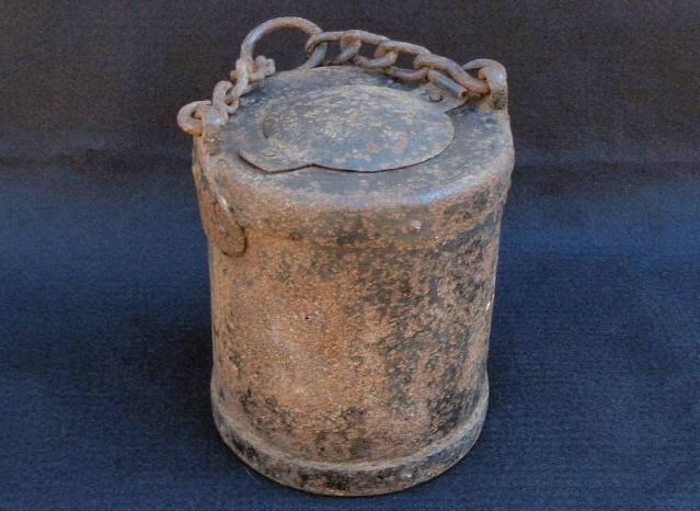 Nice "Relic Look" Civil War Artillery Bucket