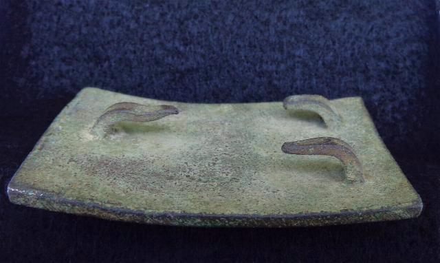 Beautiful Excavated "Atlanta Arsenal" C.S.A. Rectangular Waist Belt Plate w/All 3 Attachment Hooks - Recovered Near Dalton, Georgia 