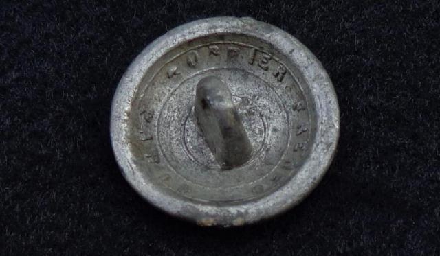 Nice PA48 French Chasseur Button For 83rd Pennsylvania or 18th Massachusetts Uniform