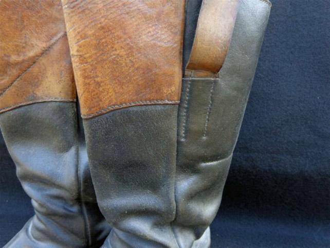 Exceptionally Well Preserved Civil War Period Boots - Wood Pegged & Square Nailed Soles