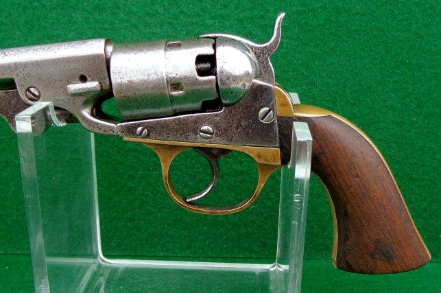 Nice .36 Caliber 5-Shot Cooper Navy Revolver w/Five Inch Barrel 