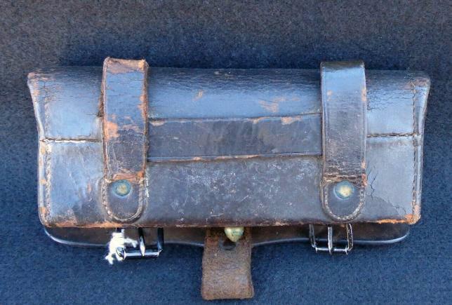 Superb Condition Carbine Cartridge Box for Civil War Sharps or Spencer Carbine