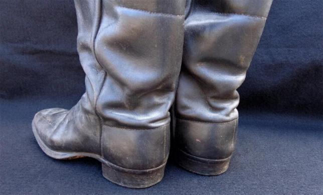 Exceptionally Well Preserved Civil War Period Boots - Wood Pegged & Square Nailed Soles