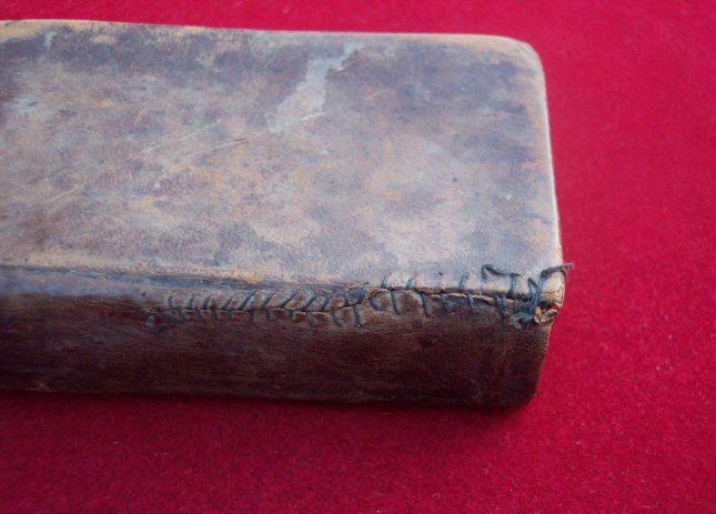 1862 Pocket Bible of Private J.O. Wm. Gilbert - Co. B, 7th Arkansas Infantry, C.S.A.  