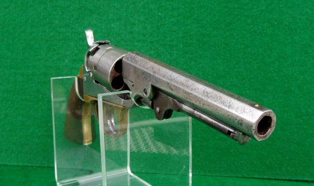 Nice .36 Caliber 5-Shot Cooper Navy Revolver w/Five Inch Barrel 