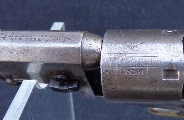 Nice Model 1849 Colt Pocket Pistol Manufactured in 1857