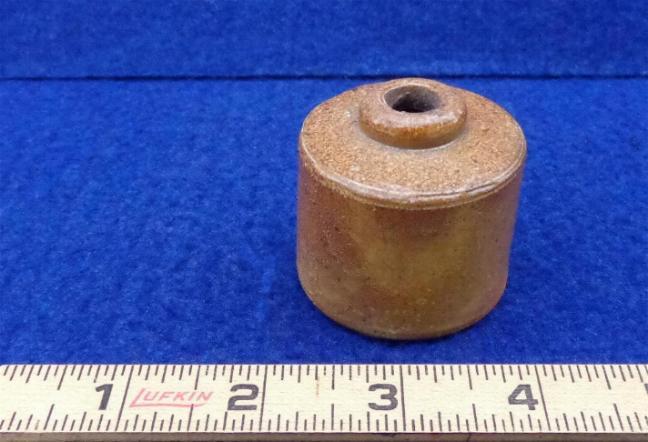  Excellent Little Civil War Period Stoneware Ink Bottle