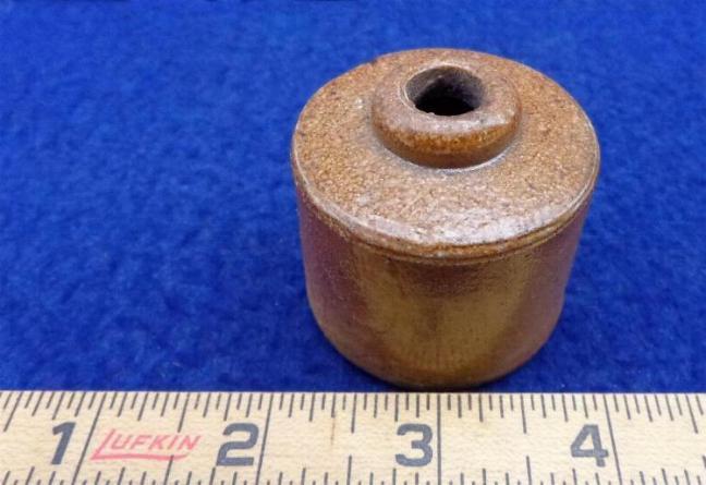  Excellent Little Civil War Period Stoneware Ink Bottle