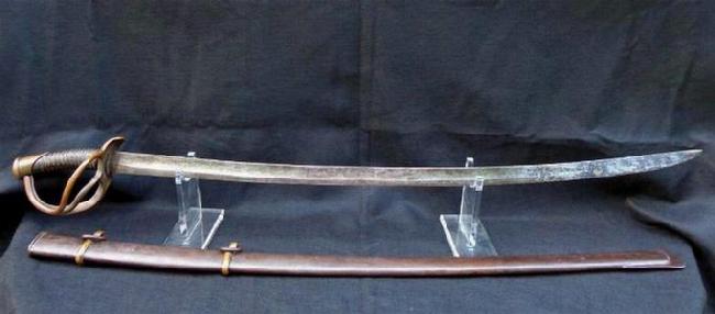 Fine Confederate L. Haiman & Bro., Columbus, Georgia, Cavalry Saber & Original Brass Mounted Lap Seam Scabbard