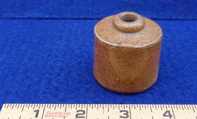  Excellent Little Civil War Period Stoneware Ink Bottle