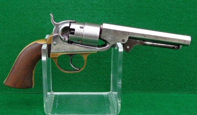 Nice .36 Caliber 5-Shot Cooper Navy Revolver w/Five Inch Barrel 