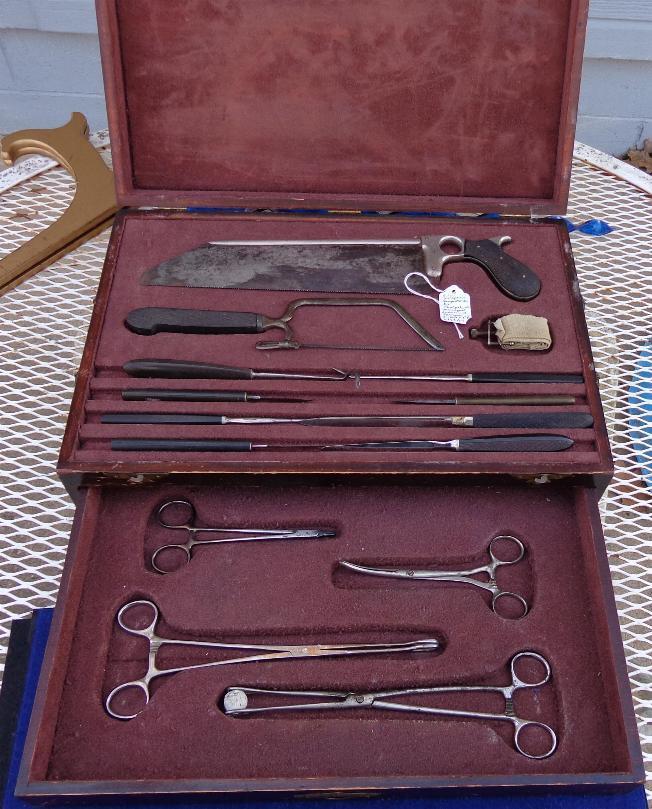 Nice Mid to Late 1800's Portable Surgeon's Kit