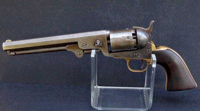 Nice All Matching 1863 Production, .36 Caliber Model 1851 Colt Navy Revolver