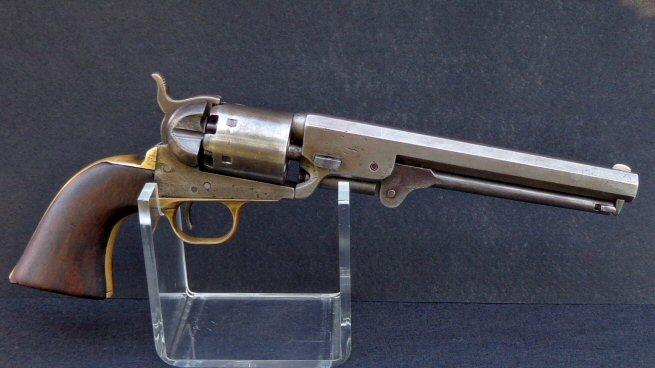 Nice All Matching 1863 Production, .36 Caliber Model 1851 Colt Navy Revolver