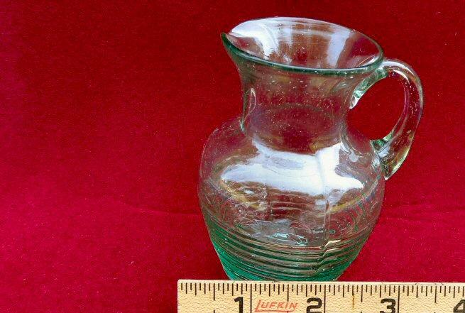 Nice & Super Crude Civil War Period Tiny Cream Pitcher - Perfect for an Officer's Desk Display 