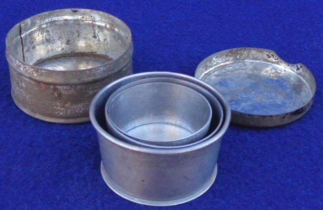 Original Civil War Period Telescoping Cup with Tin Container - Used by Officers & Soldiers 