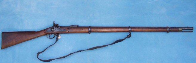 Very Nice 1862 Dated .577 Caliber Enfield Rifle With Original Bayonet & Scabbard