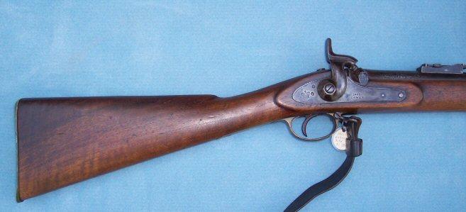 Very Nice 1862 Dated .577 Caliber Enfield Rifle With Original Bayonet & Scabbard