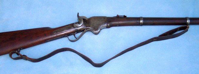 Low Serial Number .56-.56 Spencer Rifle w/Original Leather Sling