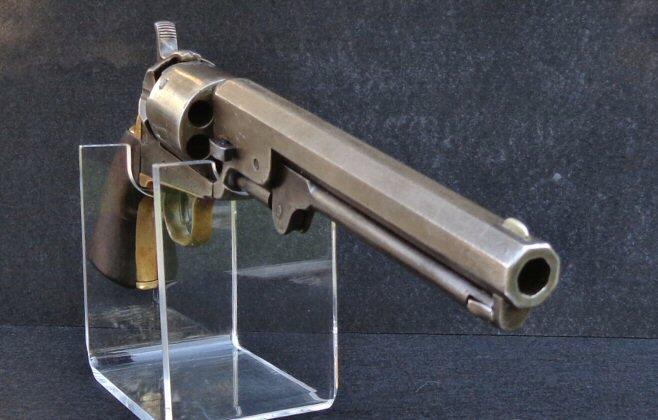 Nice All Matching 1863 Production, .36 Caliber Model 1851 Colt Navy Revolver