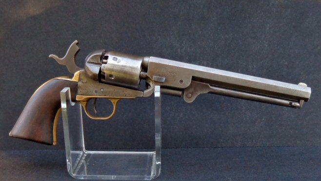 Nice All Matching 1863 Production, .36 Caliber Model 1851 Colt Navy Revolver