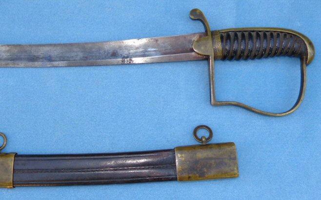 Nice ca. 1810-1840 Militia Light Artillery Saber - F.W. Widmann Philadelphia