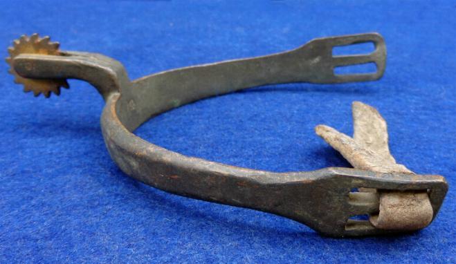 Nice Non Dug Confederate Spur Likely a Product of Leech & Rigdon 