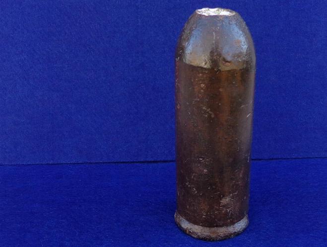 Very Slick & Nice Displaying U.S. Ten Pound Parrott Artillery Shell