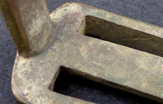 Nice M1833 US Dragoon Brass Stirrup