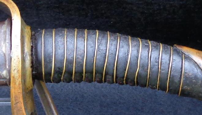 Fine Confederate L. Haiman & Bro., Columbus, Georgia, Cavalry Saber & Original Brass Mounted Lap Seam Scabbard