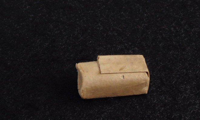 Fine Civil War Period Blank Paper Musket Cartridge 