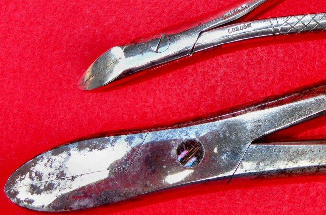 Pair of Civil War Period Gnawing Forceps