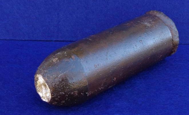 Very Slick & Nice Displaying U.S. Ten Pound Parrott Artillery Shell