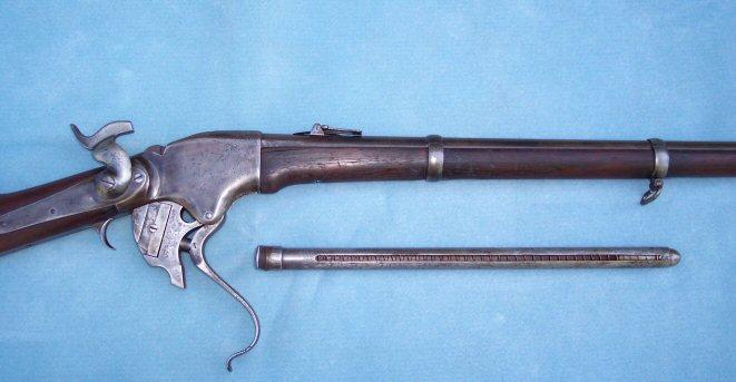 Low Serial Number .56-.56 Spencer Rifle w/Original Leather Sling