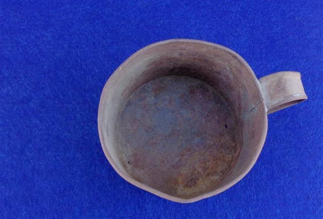 Nice Old "Relic Condition" Civil War Period Tin Cup 